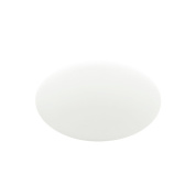 уличный потолочный светильник овальной формы белого цвета