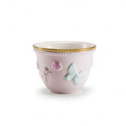 Butterfly pastel pink arabic coffee cup чашка, Villari