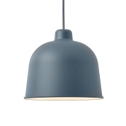 подвесной светильник серо голубой d21 см