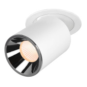 1007046 SLV NUMINOS® PROJECTOR L светильник встраиваемый 700мА 25.4Вт с LED 2700K, 2150лм, 55°, белый/хром