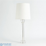 Modern Crystal Column Lamp Global Views настольная лампа