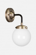 Alley IP44 Antique Bras Globen Lighting настенный светильник для ванных комнат