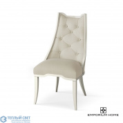 Logan Dining Chair-Antique White-Muslin Global Views кресло