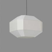 ACB Iluminacion Bauhaus 3917/60 Подвесной светильник Белый/Лен, LED E27 1x15W