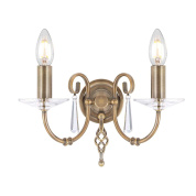 Настенный светильник Aegean Elstead AG2-AGED-BRASS состаренная латунь