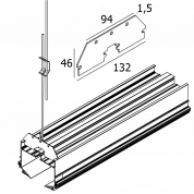 SPM52 - SUSPENSION BRACKET Delta Light IMP