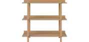 Kari shelving low - single Bolia книжная полка 04-155-10_00001