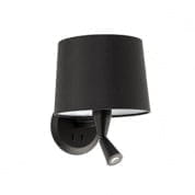 64309-03 CONGA BLACK READER WALL LAMP BLACK LAMPSHADE ø215* настенный светильник Faro barcelona