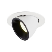 1006026 SLV NUMINOS® GIMBLE L DL светильник встраиваемый 700мА 25.4Вт с LED 4000K, 2350лм, 55°, белый/черный