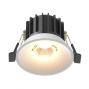 Round Maytoni встраиваемый светильник DL058-12W3K-W белый