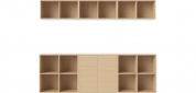 Case shelf combination 11 Bolia книжный шкаф