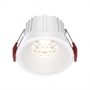 Alfa LED Maytoni встраиваемый светильник DL043-01-15W3K-RD-W белый