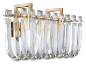 накладной светильник с несколькими изогнутыми стеклянными дугами