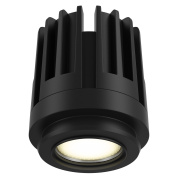 модуль серого цвета для встраиваемого потолочного светильника с охлаждением