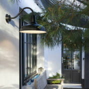 BARN уличный настенный светильник Eleanor Home 1010011104_Barn Lamp Moose Grey