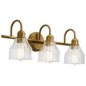 Avery 3 Light Vanity Light Natural Brass настенный светильник 45973NBR Kichler