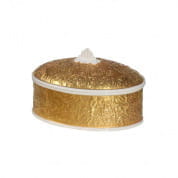 Amour round trinket box - gold шкатулка, Villari