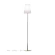 торшер с мягким зелёным абажуром в минималистичном дизайне