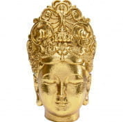 53374 Deco Object Goddess Head Gold 39см Kare Design