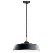 Danika 1 Light Pendant Black подвесной светильник 43683BK Kichler