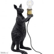 53705 Настольная лампа Animal Kangaroo Black Matt 46cm Kare Design