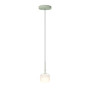 577262/1B Vibia Tempo подвесной светильник зелёный цилиндрический