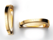 настенный светильник с кольцевым металлическим корпусом и боковым рассеивателем