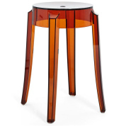 04897Z2 Kartell Charles Ghost Табурет, янтарный