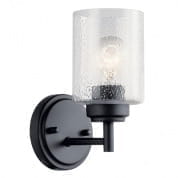 Winslow 1 Light Wall Sconce Black настенный светильник 45910BK Kichler