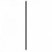 подвесной светильник крупного размера матово-чёрного цвета