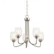 Valserrano 5 Light Chandelier Brushed Nickel люстра 44377NICS Kichler