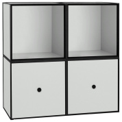 71075-001547 Audo Copenhagen Frame Квадратная полка, светло-серая