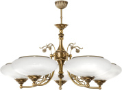 CAS-ZW-5(P) Kutek Casamia Lampshade пятирожковая подвесная люстра с купольными матовыми плафонами