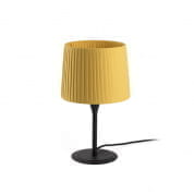 64317-36 Faro SAMBA Black/ribbon yellow mini table lamp настольная лампа черный
