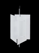 1104272133 Ferm Living Oeste подвесной светильник с прямоугольным стеклянным корпусом из прозрачного стекла