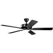 52" Basics Pro Designer Fan Satin Black люстра-вентилятор 330019SBK Kichler