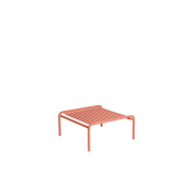 M0741017 La Petite Friture WEEK-END Кофейный стол садовый металлический коралловый