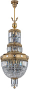 SIE-ZWD-1(P) Kutek Sienna одиннадцатирожковая подвесная люстра с многоуровневым хрустальным корпусом
