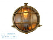 EVANDER MARINE BULKHEAD WALL LIGHT Потолочный светильник прямого света ручной работы Mullan Lighting MLWL218ANTBRSFR