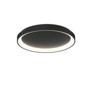 P384811NDP ACB Grace PL 48 LED малый круглый потолочный светильник чёрный