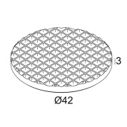 19810 0030 Delta Light ACCESSORIES РАСПРОСТРАНЕННАЯ ЛИНЗА 42