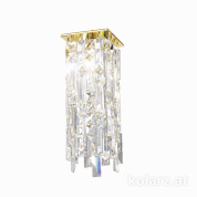 Kolarz Prisma 1314.11M.3.P1.KpT точечный светильник золото 24 карата длина 12cm ширина 12cm высота 33cm 1 лампа g9