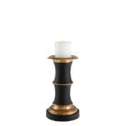 110093 Candle Holder Mamounia M vintage brass/black finis подсвечник Eichholtz