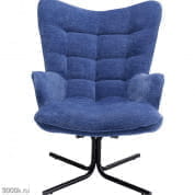 86684 Вращающееся кресло Oscar Denim Kare Design