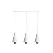L0541302 CHERRY Petite Friture Подвесной светильник на три конусных плафона