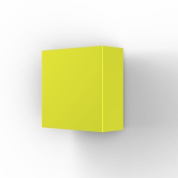 настенный светильник квадратной формы желтого цвета