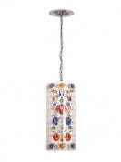 Mumtaz Marble Inlay Cylinderical Penadant Hanging подвесной светильник FOS Lighting Inlay-Marble-Cylinder-HL1