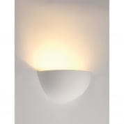 148013 SLV PLASTRA 101 светильник настенный 40W, белый гипс