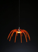 подвесной светильник с радиальной конструкцией и изогнутыми линейными световыми элементами