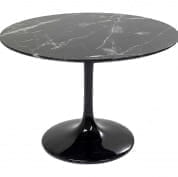 85002 Стол Solo Marble Black Ø110 Kare Design